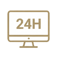 24時間監視アイコン